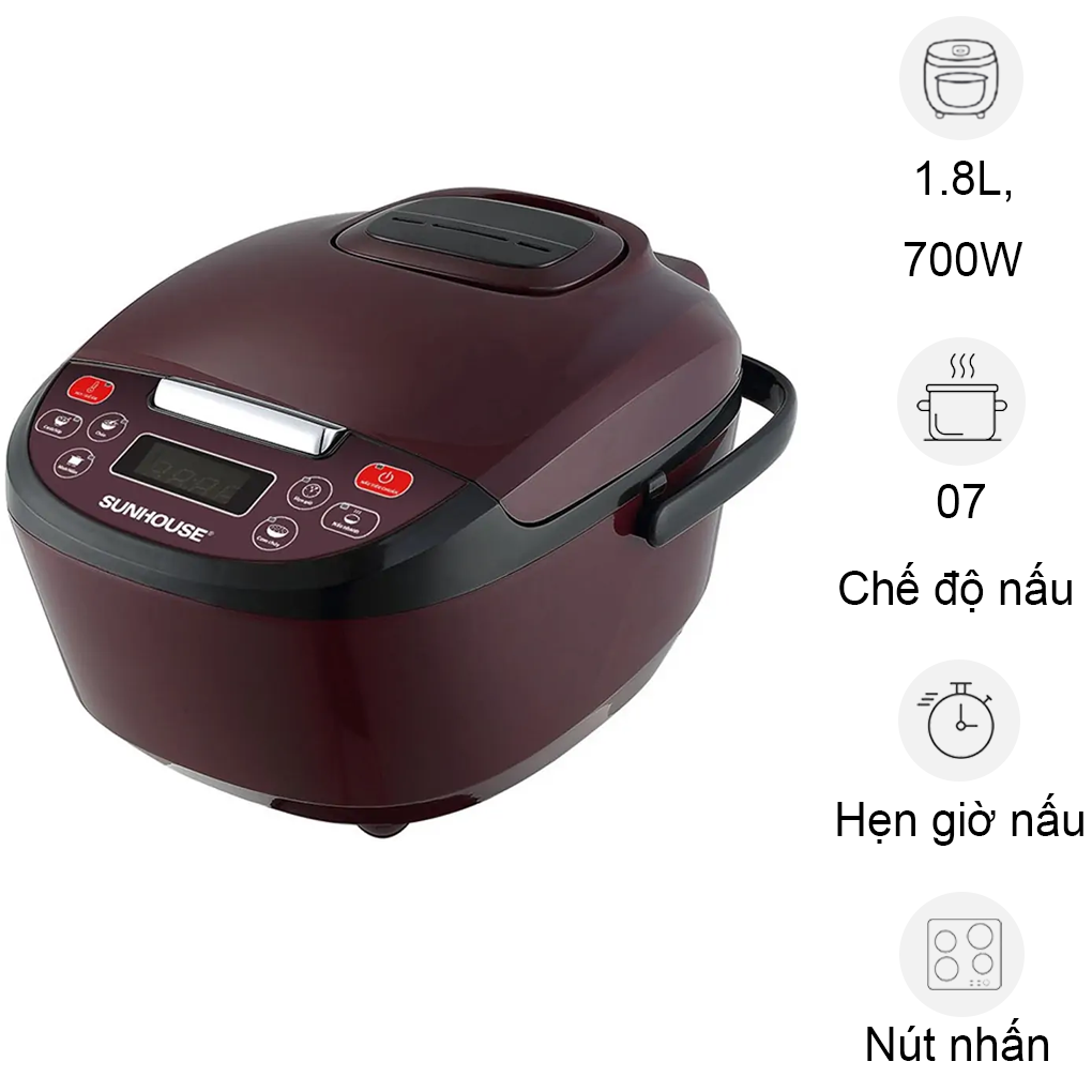 Nồi Cơm Điện SHD8909 1.8 Lít