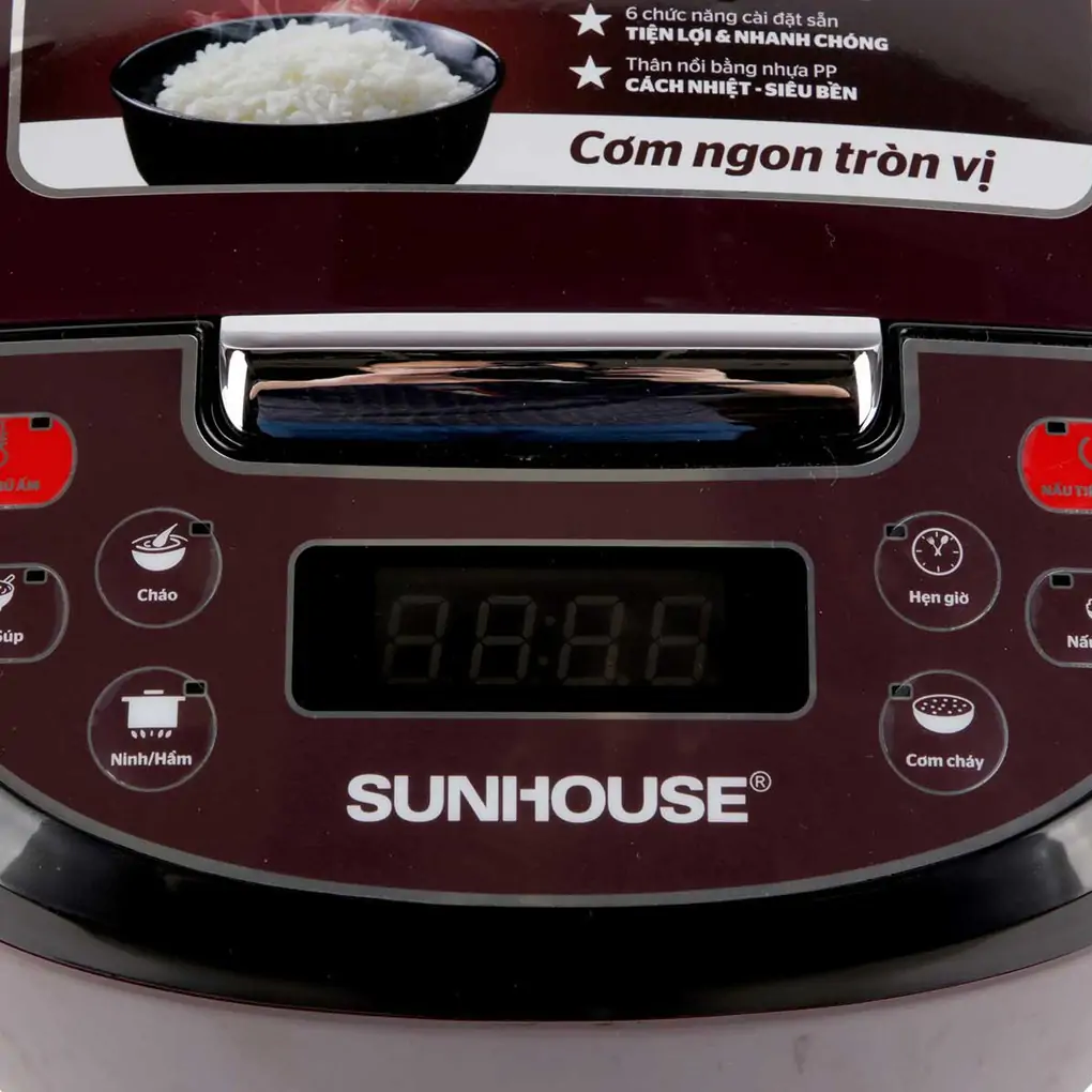 Nồi Cơm Điện Sunhouse SHD8909 1.8 Lít 4