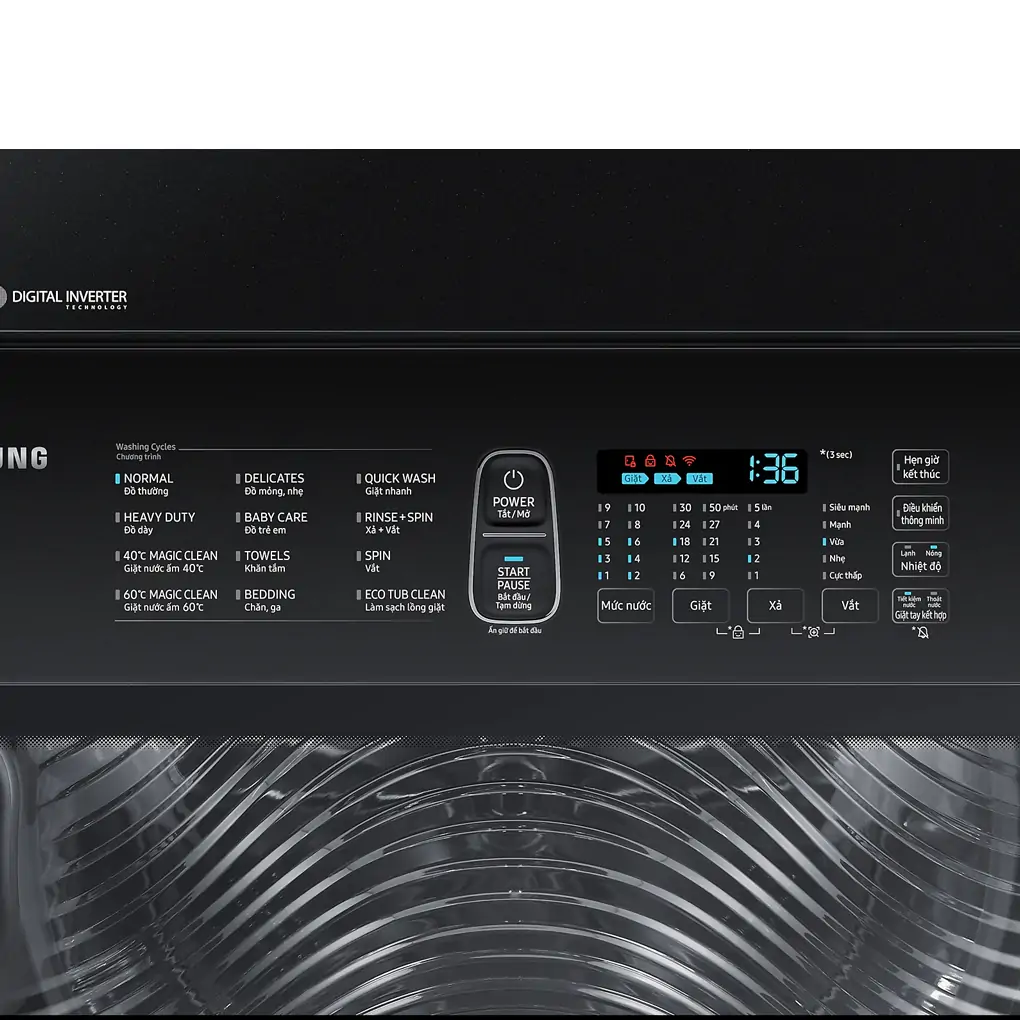 Máy Giặt Samsung 22 Kg WA22R8870GV / SV 10