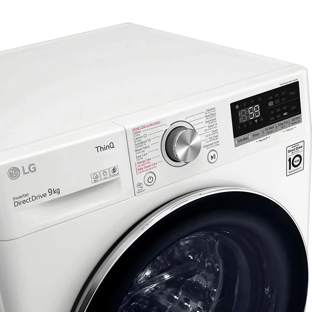 Máy Giặt LG AI DD 9 Kg FV1409S2W 4
