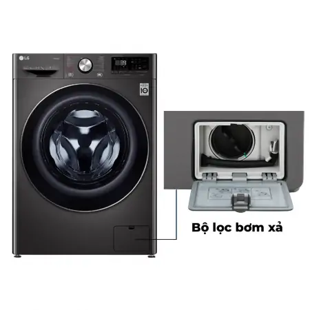 Máy Giặt Sấy LG AI DD 10.5/7 Kg FV1450H2B 12