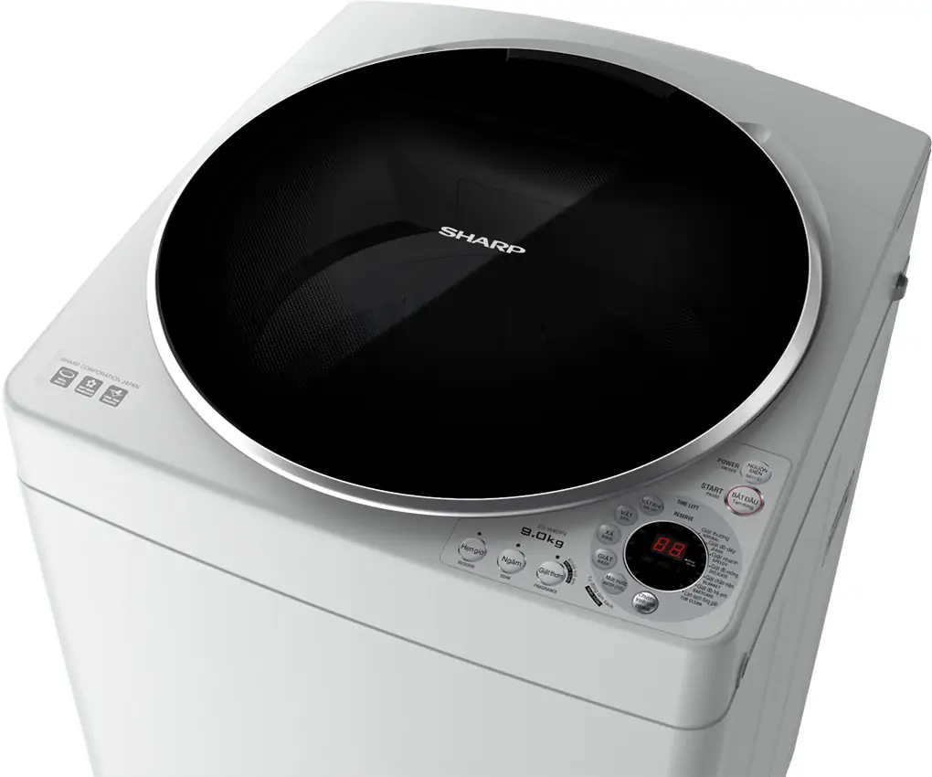 Máy Giặt Sharp 9 Kg ES-W90PV-H 2