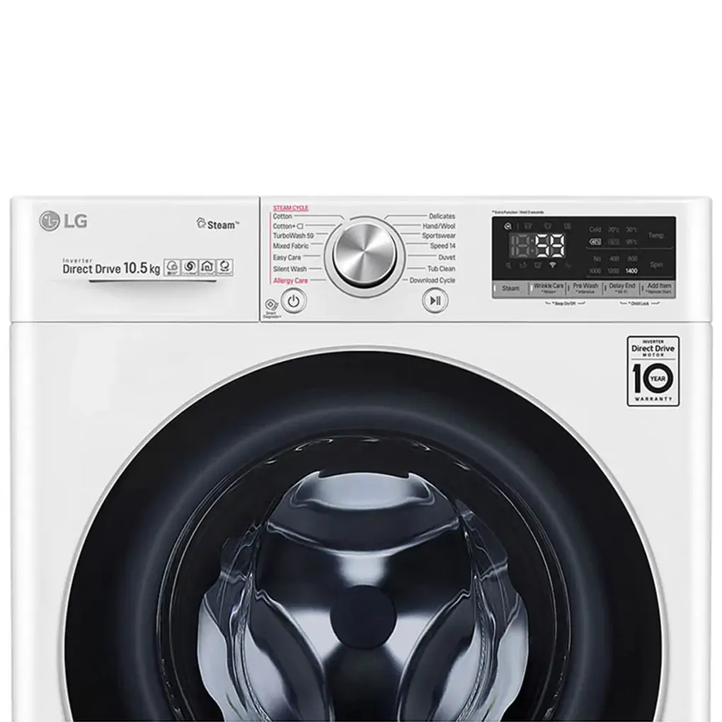 Máy Giặt LG AI DD 10.5 Kg FV1450S3W 2