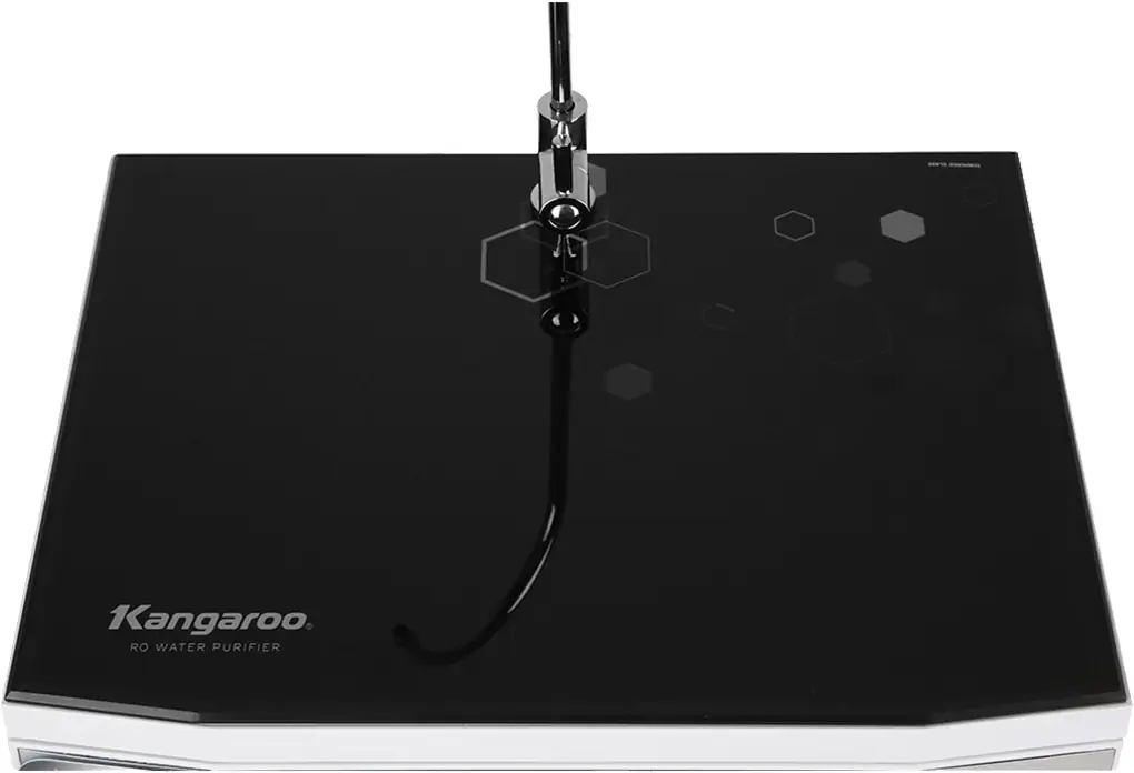 Máy lọc nước R.O nước mặn, nước lợ Kangaroo KG3500A VTU Black 10 lõi