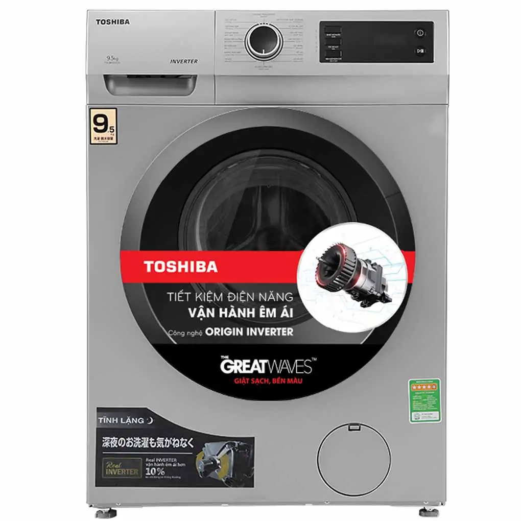 Máy Giặt Toshiba Inverter 9.5 Kg TW-BK105S3V (SK)