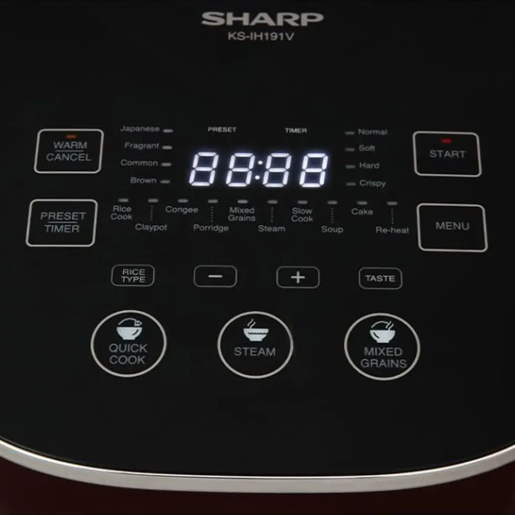 Nồi Cơm Điện Cao Tần Sharp KS-IH191V-BK 1.8 Lít 1