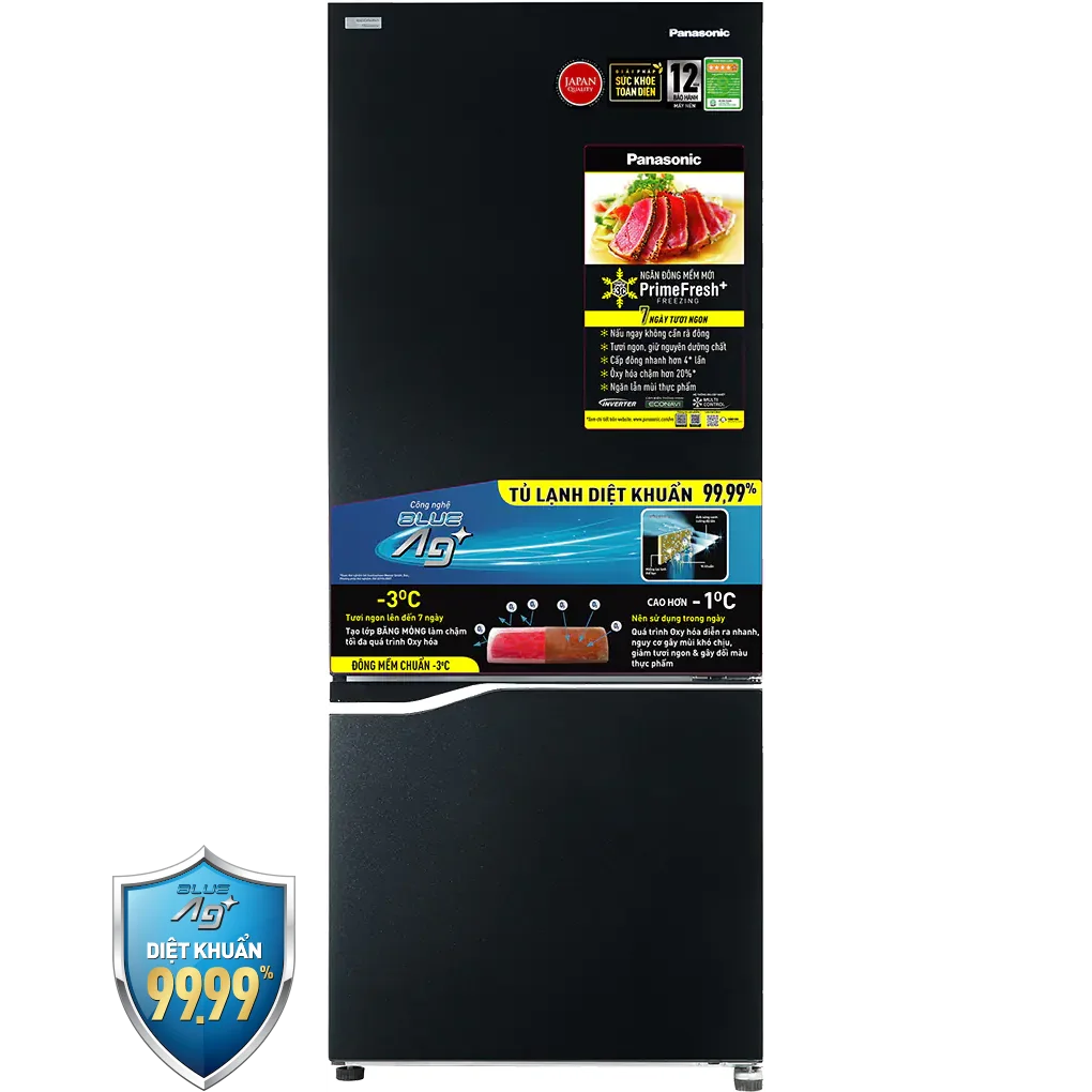 Tủ Lạnh Panasonic Inverter 255 Lít NR-BV280GKVN