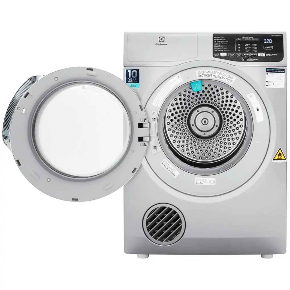 Máy Sấy Electrolux 8 Kg EDS805KQWA 1