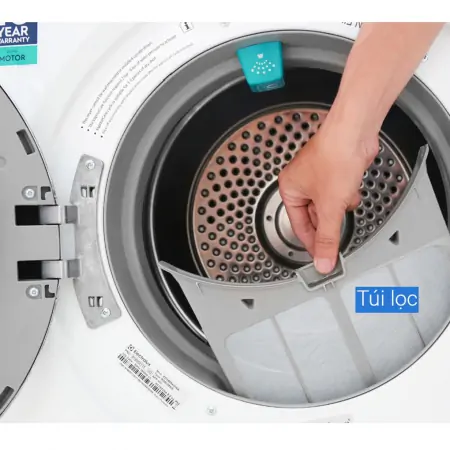Máy Sấy Electrolux 8 Kg EDS805KQWA 2