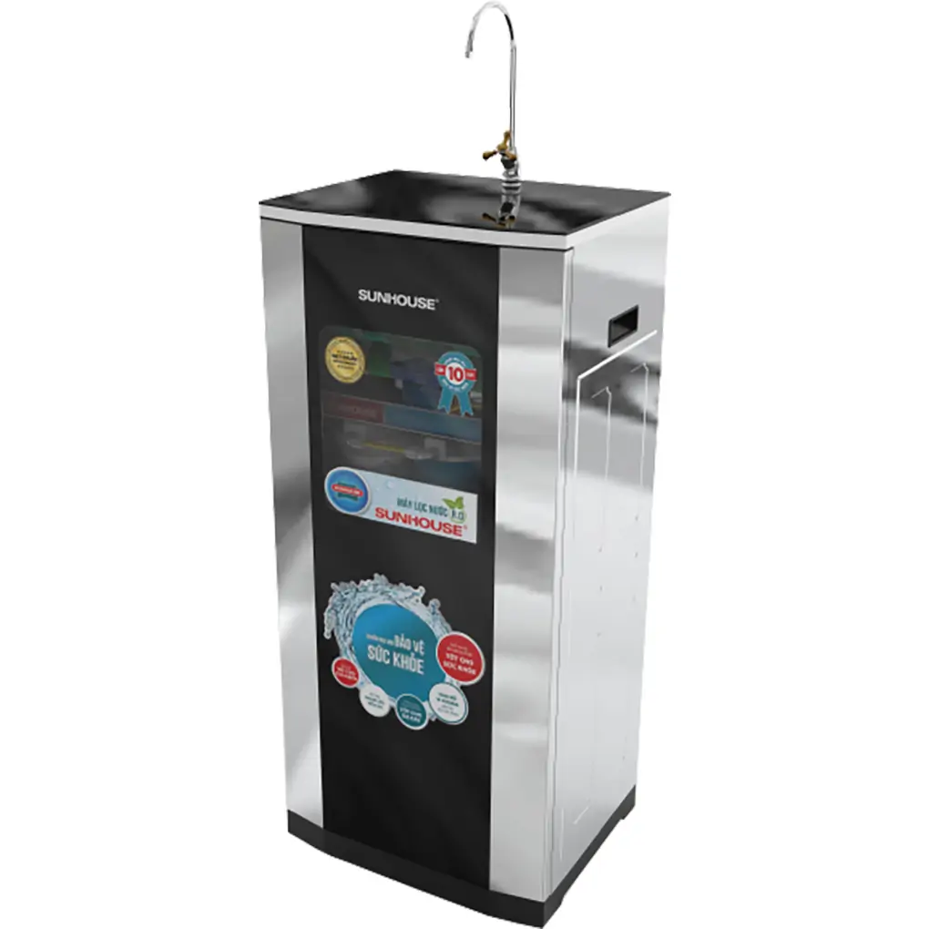 Máy lọc nước R.O Sunhouse SHA88510K 10 lõi 0
