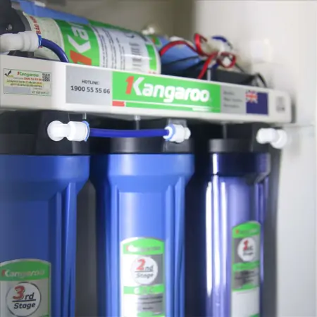 Máy lọc nước R.O Kangaroo KG09A3 VTU Xanh 2 vòi 1