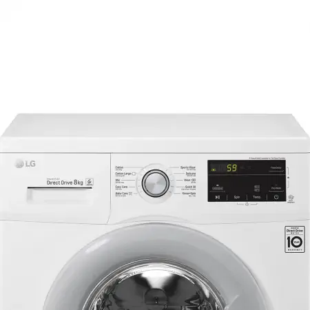 Máy Giặt LG Inverter 8 Kg FM1208N6W 8