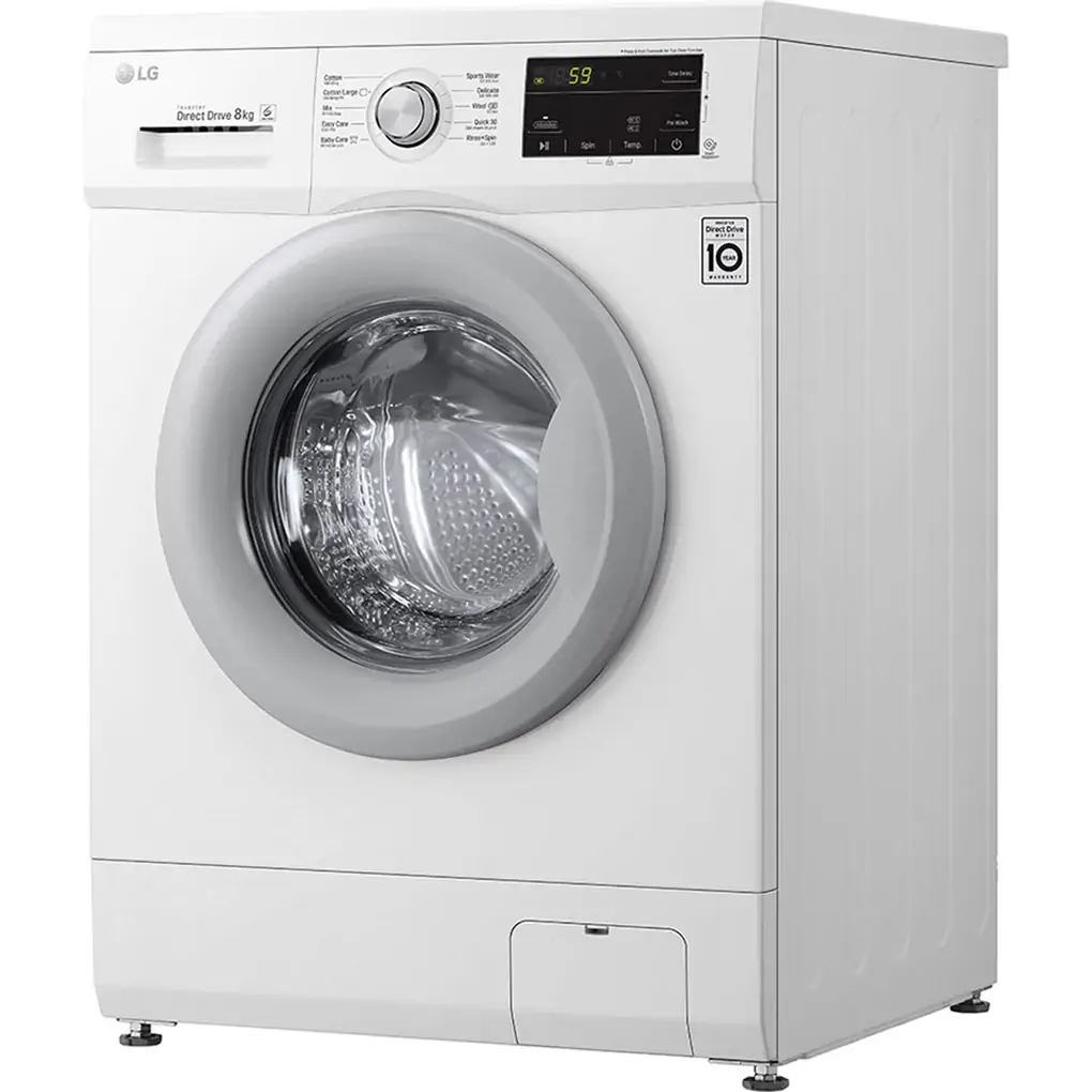 Máy Giặt LG Inverter 8 Kg FM1208N6W 1