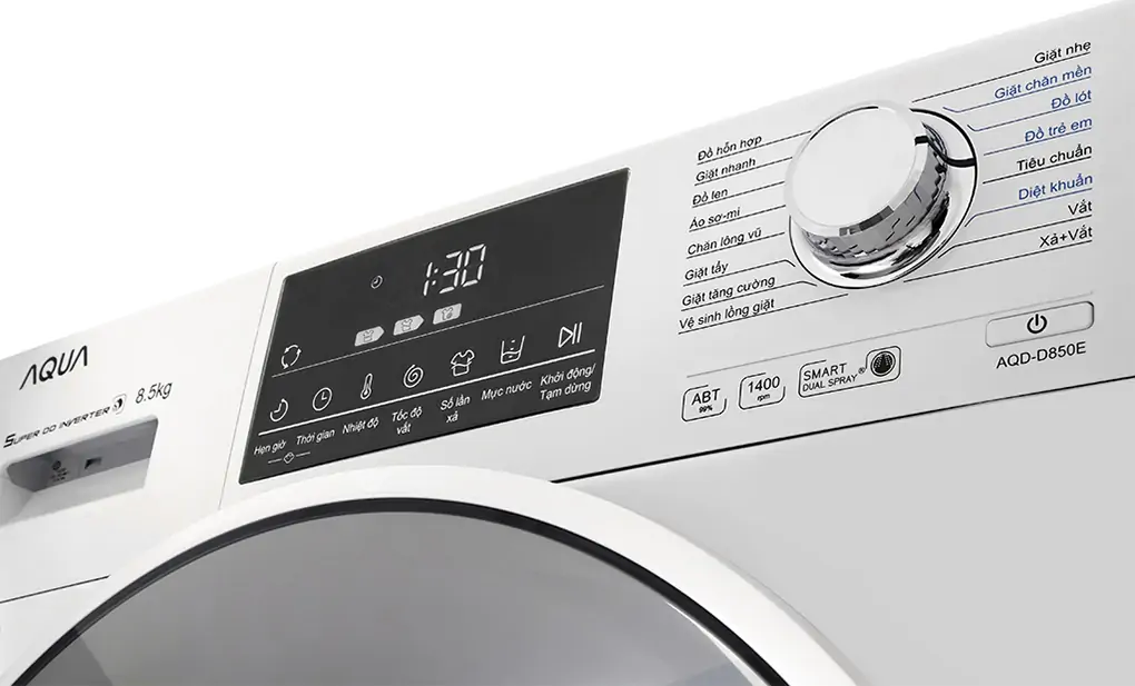Máy Giặt Aqua 8.5 Kg AQD-D850E (W) 3