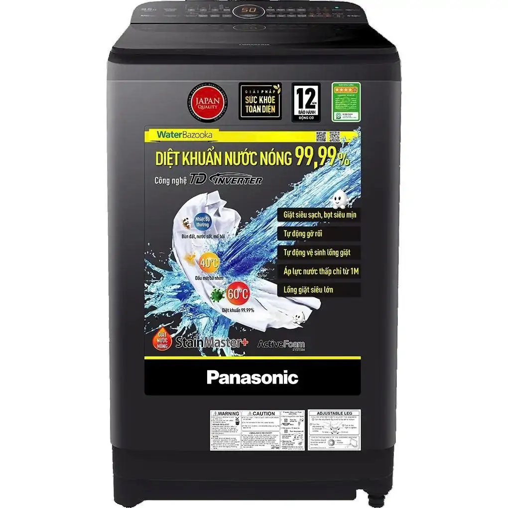 Máy Giặt Panasonic Inverter 10.5 Kg NA-FD10VR1BV