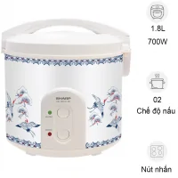 Nồi Cơm Điện Sharp KS-183TJV-CR 1.8 lít