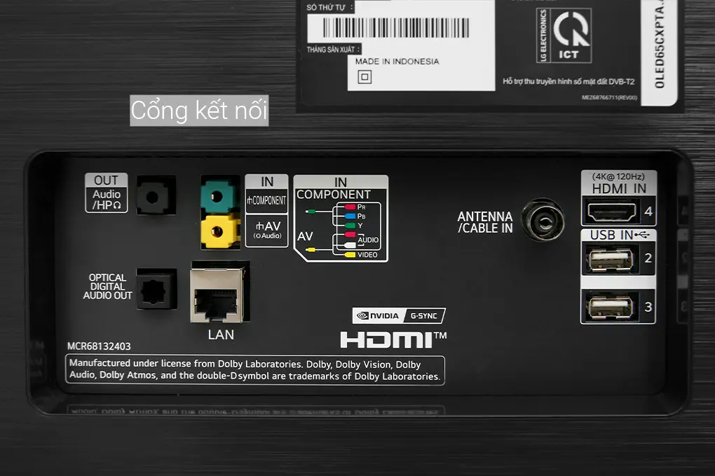 Smart Tivi OLED 4K LG 65 Inch 65CXPTA ThinQ AI 3