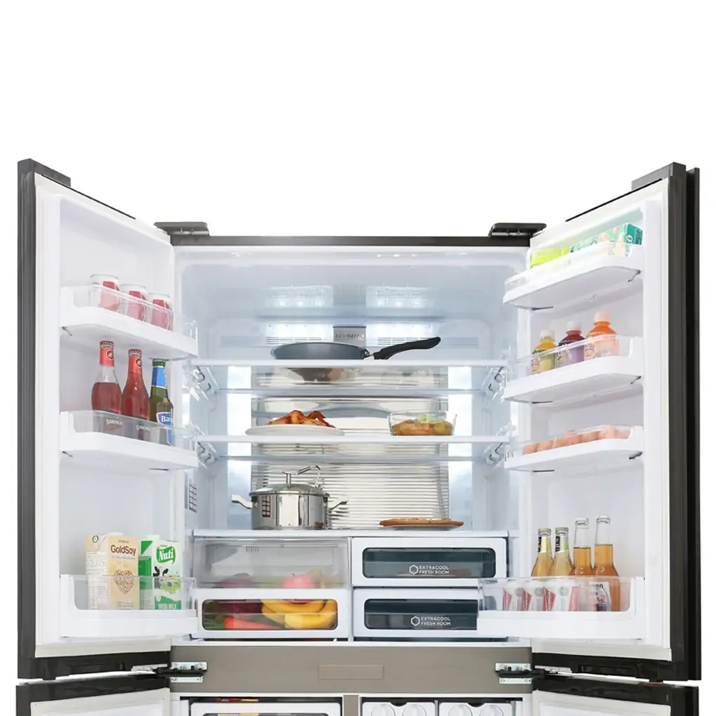 Tủ Lạnh Sharp Inverter 678 Lít SJ-FX688VG-RD 3