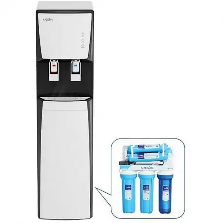 Máy lọc nước nóng lạnh Karofi RO HCV351-WH 6 Cấp Lọc 6 lõi 2