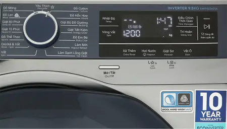Máy Giặt Electrolux 9.5 Kg EWF9523ADSA 3