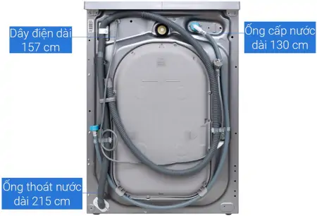 Máy Giặt Electrolux Inverter 9 Kg EWF9024ADSA 3