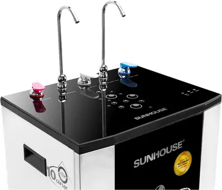 Máy lọc nước R.O nóng lạnh Sunhouse SHR76210CK 10 lõi 0