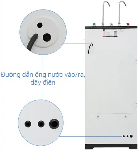 Máy lọc nước R.O nóng lạnh Sunhouse SHR76210CK 10 lõi 3
