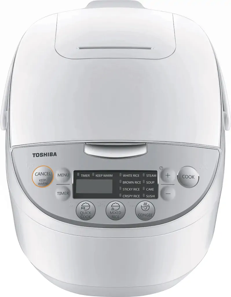 Nồi Cơm Điện Tử Toshiba RC-10DH2PV(W) 1 Lít 0