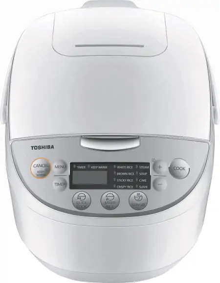 Nồi Cơm Điện Tử Toshiba RC-10DH2PV(W) 1 Lít 0