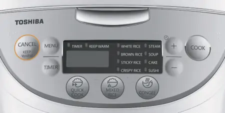 Nồi Cơm Điện Tử Toshiba RC-10DH2PV(W) 1 Lít 2