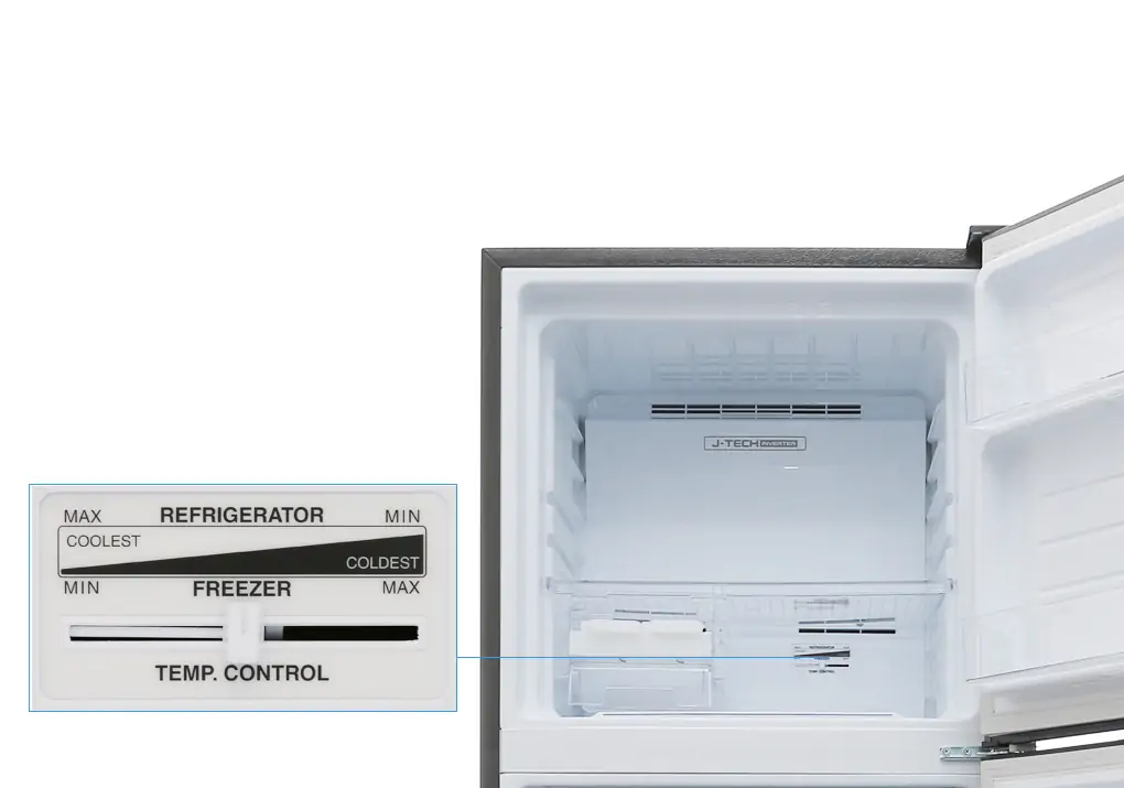 Tủ Lạnh Sharp Inverter 314 Lít SJ-X316E-DS 4