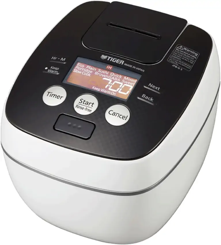 Nồi Cơm Điện Tử Cao Tần Áp Suất Kép Tiger JPB-G10S 1 lít - Nhật Bản (Sản phẩm trưng bày)