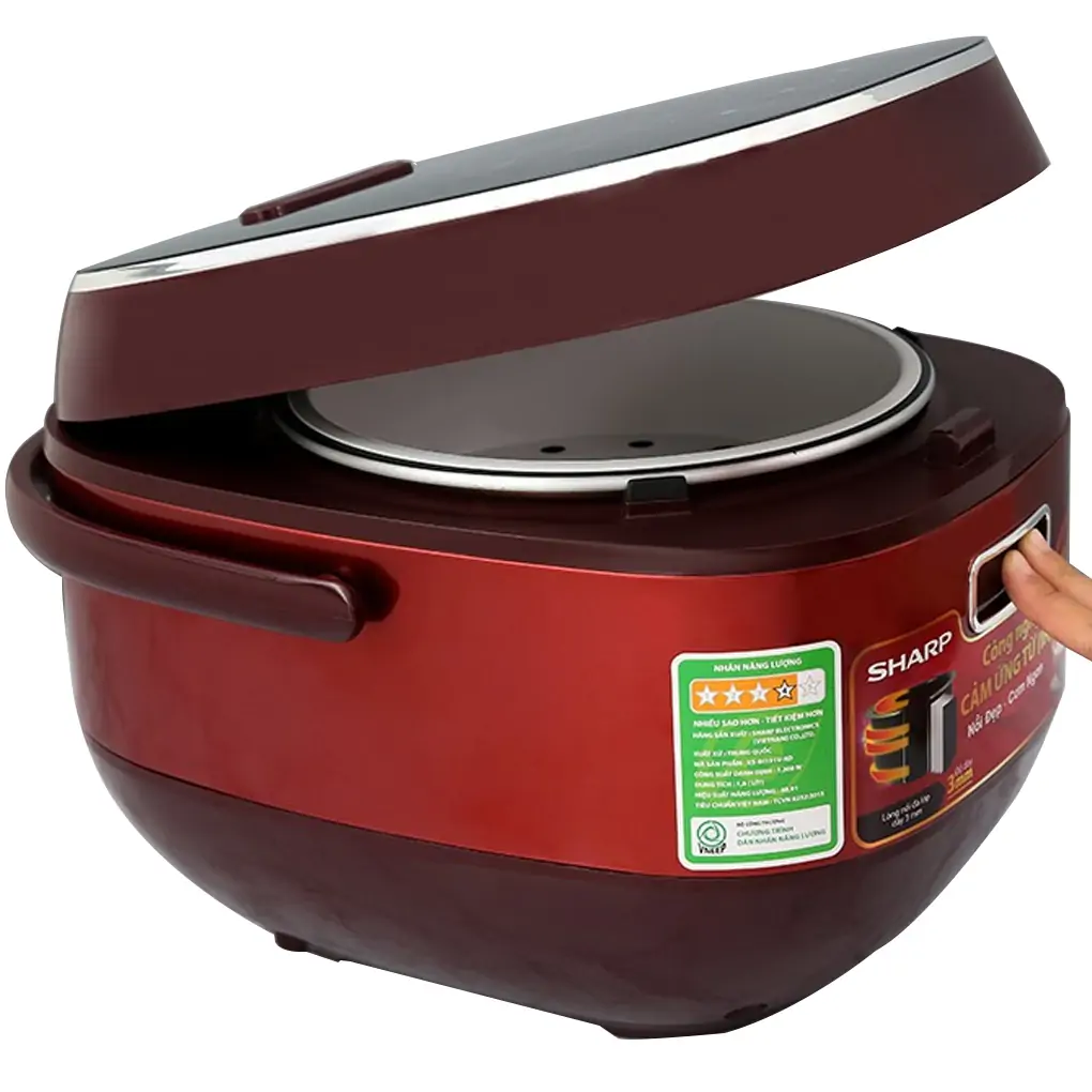 Nồi Cơm Điện Tử Cao Tần Sharp KS-IH191V-RD 1.8 lít 1
