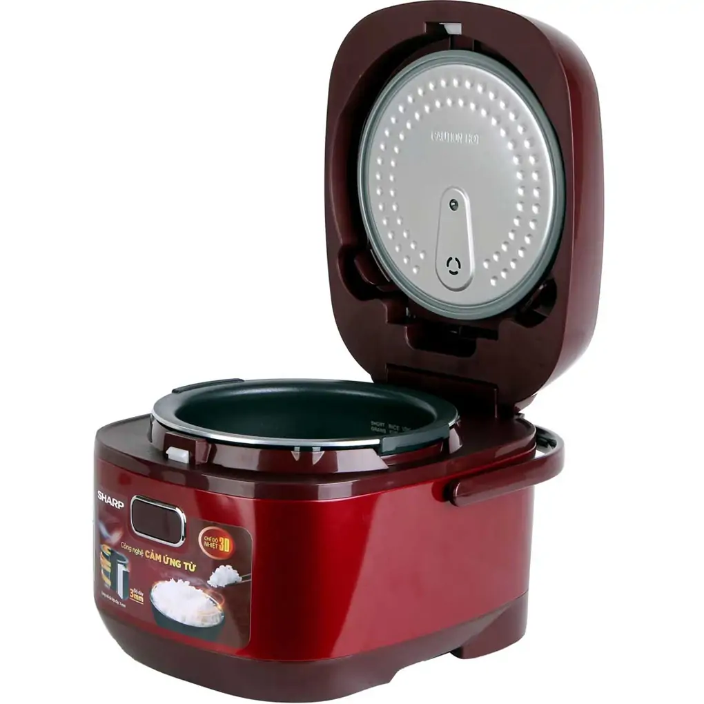 Nồi Cơm Điện Tử Cao Tần Sharp KS-IH191V-RD 1.8 lít 2