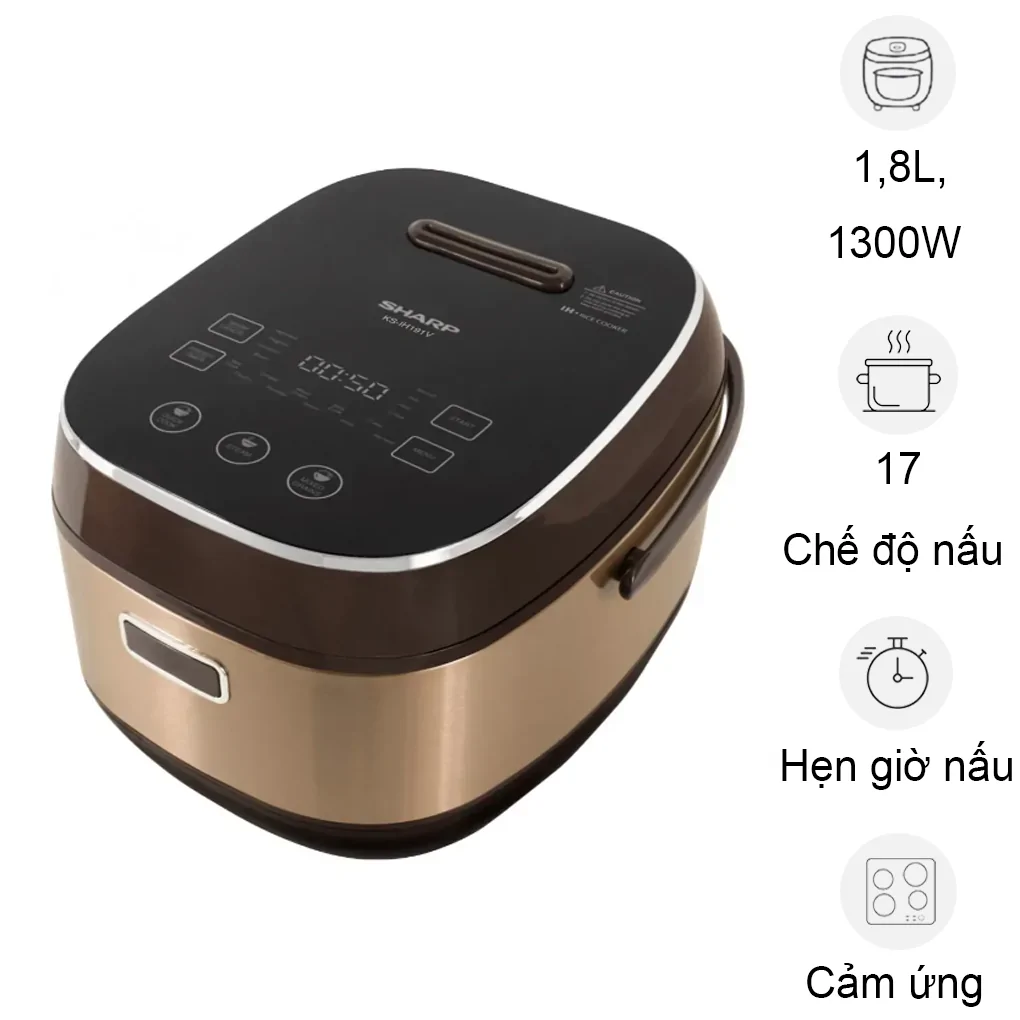 Nồi Cơm Điện Tử Cao Tần KS-IH191V-GL 1.8 Lít