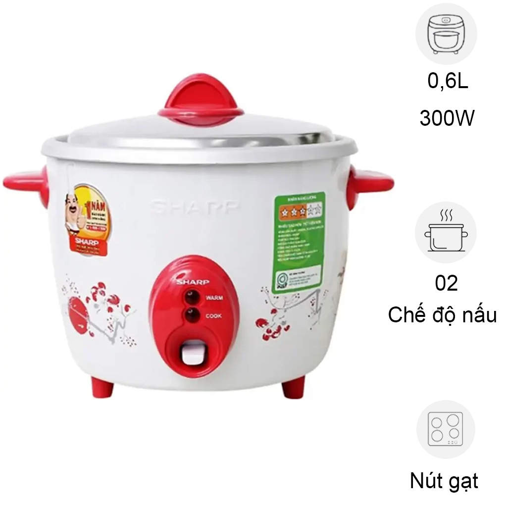 Nồi Cơm Điện KSH-D06V 0.6 Lít