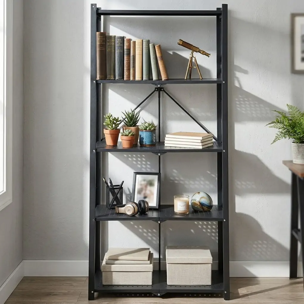 Kệ Xếp Kim Loại ECOFS5 5 Tầng Đen