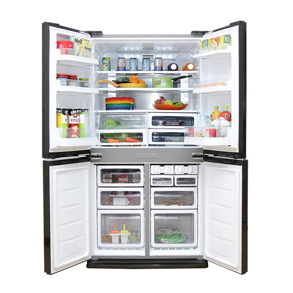 Tủ Lạnh Sharp Inverter 678 Lít SJ-FX688VG-BK 1