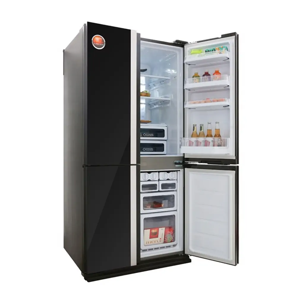 Tủ Lạnh Sharp Inverter 678 Lít SJ-FX688VG-BK 2