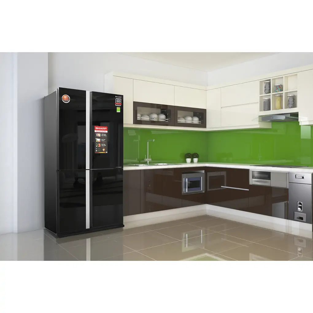 Tủ Lạnh Sharp Inverter 678 Lít SJ-FX688VG-BK 4