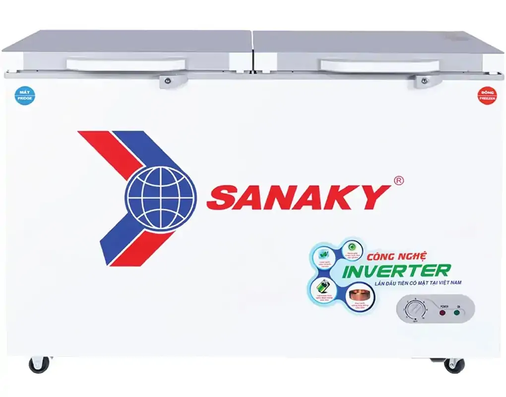 Tủ Đông Mát Sanaky Inverter 260 Lít VH-3699W4K