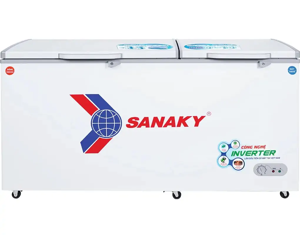 Tủ Đông Mát Sanaky Inverter 485 Lít VH-6699W3
