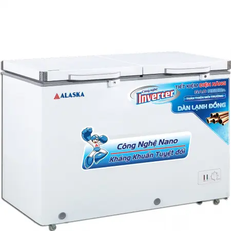 Tủ Đông Mát Alaska Inverter 312 Lít BCD-5068CI 1