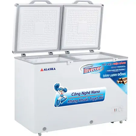 Tủ Đông Mát Alaska Inverter 312 Lít BCD-5068CI 2