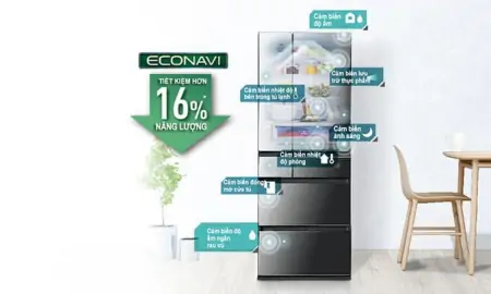 Tủ Lạnh Panasonic Inverter 491 Lít NR-F503GT-X2 6