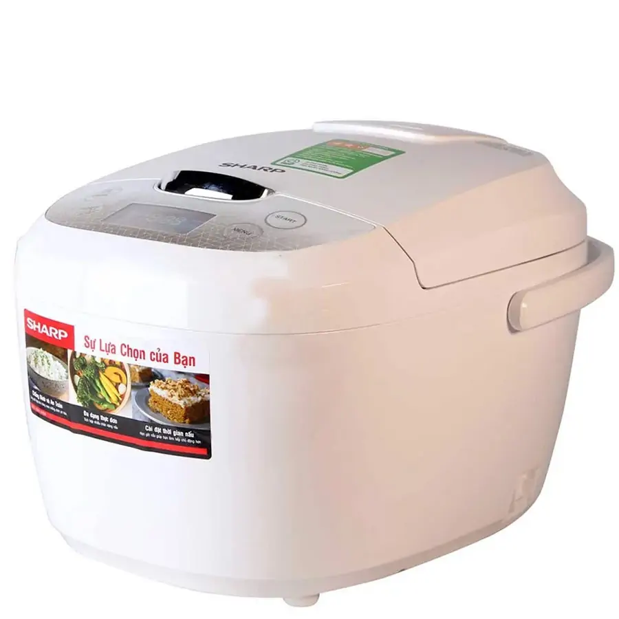 Nồi Cơm Điện Tử Sharp KS-COM186EV-GL 1.8 lít 2
