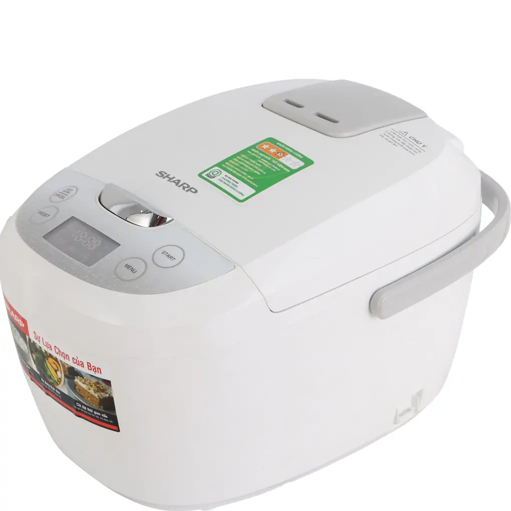 Nồi Cơm Điện Tử Sharp KS-COM185EV-SL 1.8 lít 0