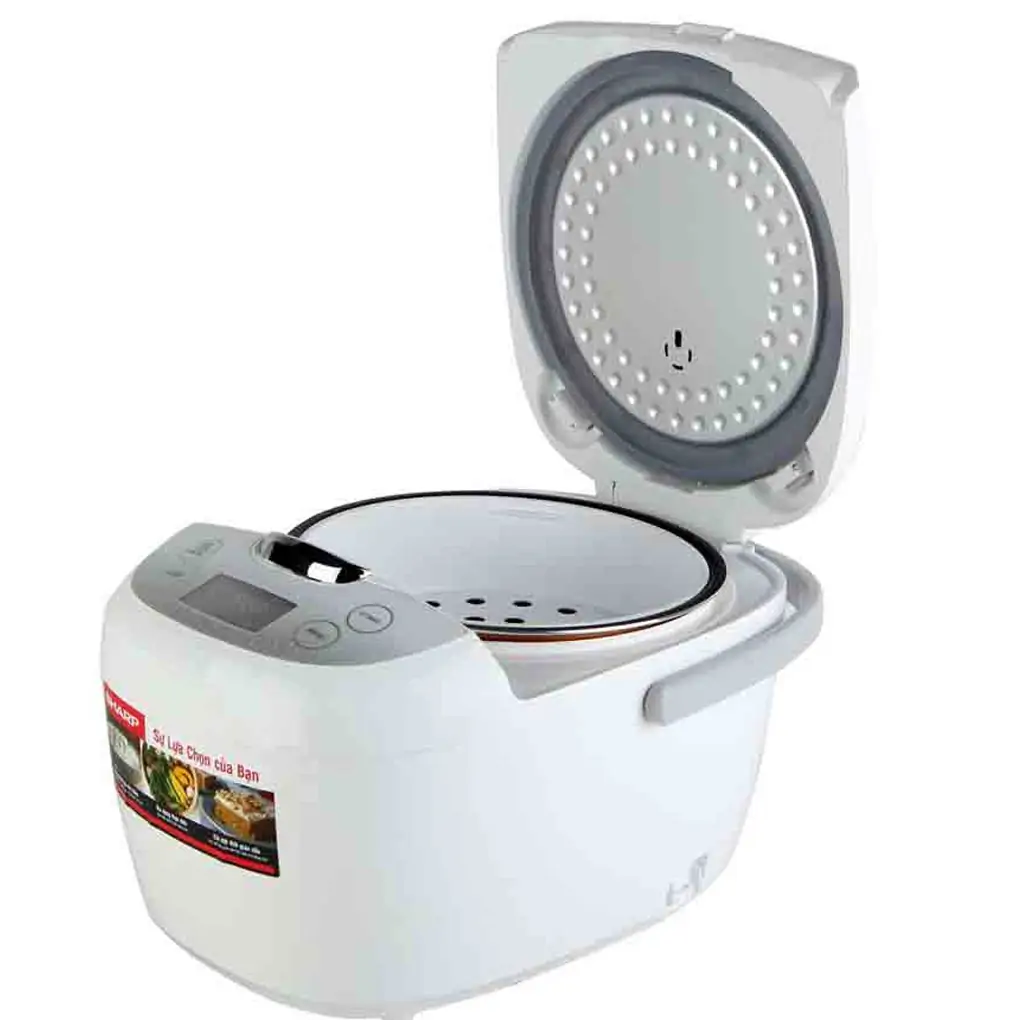 Nồi Cơm Điện Tử Sharp KS-COM185EV-SL 1.8 lít 4