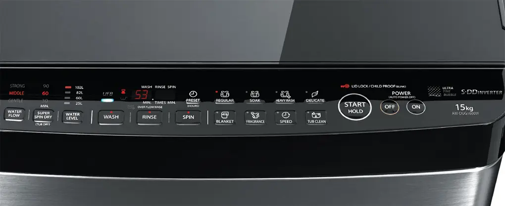 Máy Giặt Toshiba Inverter 15 Kg AW-DUG1600WV (SK) 1