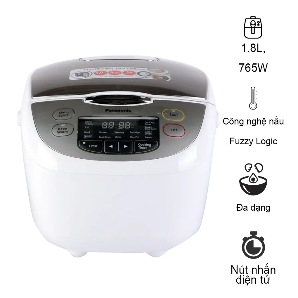 Nồi Cơm Điện Panasonic SR-CX188SRA 1.8 lít